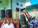 Takziah Hari Ketujuh, Babinsa Koramil 1315-05 Boliyohuto Berikan Motivasi dan Penguatan Spiritual