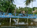 Monitoring Lapangan Perwira Teritorial Kodim 1315 Gorontalo Pada Proyek Jembatan Perintis Garuda Jadi Harapan Besar Bagi Warga