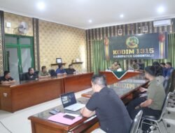 Tim Sintelad Gelar Forum Komunikasi Intelijen Tahun 2026 Untuk Perkuat Sinergi Di Kodim 1315 Kabupaten Gorontalo