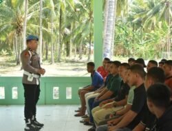 Penyuluhan Narkoba Warnai Program TMMD Ke-128 Kodim 1316 Boalemo Di Desa Hutamonu