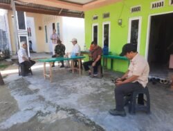 Pendampingan Babinsa Koramil Telaga Saat Ketua DPRD Gorontalo Cek Langsung Proyek Gerai Koperasi Desa Tuladenggi