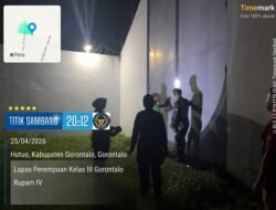 Ciptakan Keamanan Wilayah Anggota Koramil 1315-02 Limboto Gelar Patroli Sambang Bersama Petugas Lapas Perempuan Gorontalo