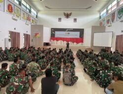 Puluhan Personel Kodim 1315 Kab. Gorontalo Hadiri Briefing UKP Sebagai Persiapan Uji Kesegaran Jasmani Tahun 2026
