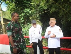 Peresmian Jembatan Garuda Kodim 1315 Kabupaten Gorontalo Berlangsung Meriah Bersama Pangdam XIII Merdeka Mayjen TNI Mirza Agus