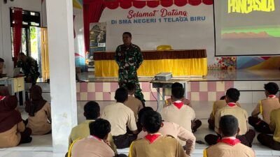 Materi Pancasila Oleh Koramil Limboto Warnai Kegiatan Korps Kadet Republik Indonesia Gelombang V Tahun 2026