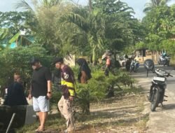 Koramil 1315-02 Limboto Gelar Kerja Bakti Bersama Warga Guna Menekan Perkembangbiakan Nyamuk Penyebab Penyakit Berbahaya