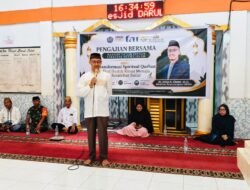 Koramil 1315-01/Telaga Hadiri Pengajian Bersama Majelis Taklim UMGO Kecamatan Telaga Biru Kabupaten Gorontalo