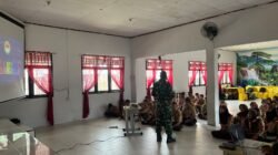 Kegiatan KKRI Kodim 1315 Kabupaten Gorontalo Diisi Materi Bela Negara Oleh Personel Koramil Tibawa