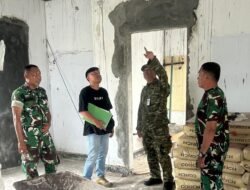 Kementerian Pertahanan Republik Indonesia Tinjau Progres Pembangunan Koramil 1315-02 Limboto Untuk Pastikan Kualitas Dan Target