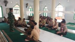 Pembinaan Teritorial Kodim 1315 Kabupaten Gorontalo Perkuat Mental Pelajar Melalui Kegiatan KKRI