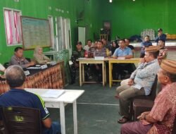 Babinsa Koramil Telaga Wakili Danramil Dalam Mediasi Sengketa Tanah Akses Wisata Pentadio Barat