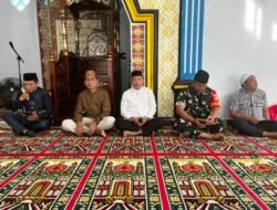 Babinsa Koramil Telaga Perkuat Kebersamaan Melalui Navigasi Iman Dan Tadarus Surat Yasin Di Masjid Ar Rizki