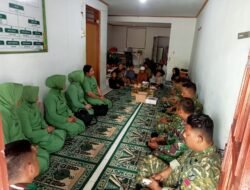 HUT Komandan Kodim 1315 Gorontalo Diisi Berbagi Sembako Dan Doa Bersama Anak Panti Asuhan Darul Mutmain