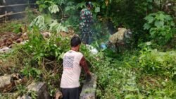 Koramil 1315-01 Telaga Pimpin Karya Bakti Massal Demi Kelancaran Aliran Air Di Permukiman Warga