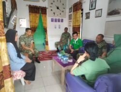 Peringati HUT Kodam XIII/Merdeka, Korem 133 Nani Wartabone Salurkan Bantuan Sosial Untuk Anggota Terdampak Stroke