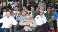 Dandim 1315 Kab. Gorontalo Bersama Forkopimda Hadiri Apel Akbar Sabuk Kamtibmas Demi Keamanan Wilayah Berkelanjutan