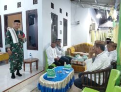 Babinsa Boliyohuto Sampaikan Ceramah Takziah Hari Ketujuh, Keluarga Almarhum Peroleh Penguatan Iman Dan Kesabaran