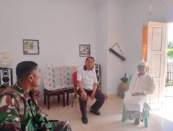 Babinsa Koramil 1315-03/Tabongo Berhasil Mediasi Perselisihan Masyarakat Dan Pengurus Masjid Tabligh Ramadan Desa Tabongo Barat Harmonis