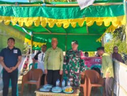Turnamen ASG Cup 25K Jilid 2 Resmi Bergulir, Babinsa Koramil Telaga Hadir Dukung Semangat Persatuan Nasional