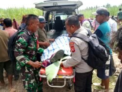 Babinsa Koramil 1315-05/Boliyohuto Respons Cepat Laporan Warga Terkait Penemuan Korban Gantung Diri Di Perkebunan Mohiyolo Asparaga
