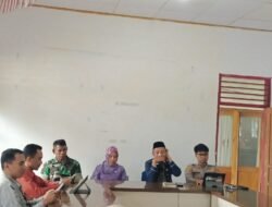 Rapat Lintas Sektor Pulubala Bahas Pertambangan Dan Hutan Lindung, Danramil 1315-04/Tibawa Turut Hadir Aktif