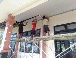 Kodim 1315/Kab. Gorontalo Percepat Rehabilitasi SMK PPN Gorontalo Untuk Dukung Kenyamanan Proses Belajar Mengajar Siswa