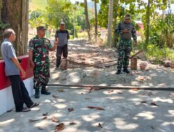 Dandim 1315/Kab. Gorontalo Pastikan Pembangunan Jembatan Armco Desa Ulapato B Rampung Sesuai Target Dan Berkualitas Optimal