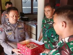 Peringatan Hari Bhayangkara Ke-80 Perkuat Kebersamaan Koramil 1315-01 Telaga Bersama Polsek Telaga Dan Telaga Biru