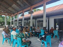 Kolaborasi Danramil 1315-01/Telaga Bersama Akademisi Bahas Penyelesaian Sengketa Desa Melalui Keadilan Restoratif Berkeadilan Bersama