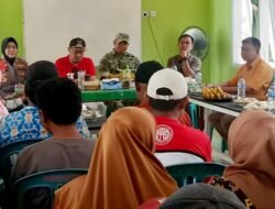 Program PM-AAS Disosialisasikan, Koramil 1315-02/Limboto Dukung Penjadwalan Hambur Tanam Serentak Bagi Petani