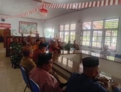 Lembaga Adat Ulipu Lo Limutu Pulubala Gelar Koordinasi Bersama Pemerintah Dan Prsonel Koramil Tibawa Bahas Kegiatan