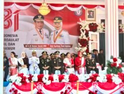 Danrem 133/Nani Wartabone Hadir Perkuat Semangat Kebangsaan Dalam Upacara HUT Kemerdekaan Republik Indonesia Ke-81