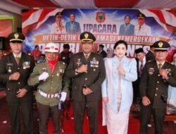 Peringati HUT RI Ke-81, Dandim 1315 Kabupaten Gorontalo Hadiri Upacara Proklamasi Tingkat Kabupaten Gorontalo