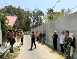 Wakili Danramil, Personel Koramil Limboto Dampingi Pengukuran Tanah Wakaf Bersama Unsur Terkait Kecamatan Limboto