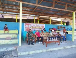 Turnamen Ketua DPRD Cup I Resmi Bergulir, Babinsa Koramil Telaga Hadir Bersama Unsur Pemerintah