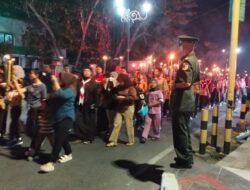 Kobarkan Semangat Nasionalisme, Kodim 1315 Gorontalo Ikuti Upacara Taptu dan Pawai Obor Kemerdekaan Tahun 2026