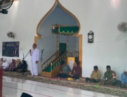 Babinsa Koramil Telaga Hadiri Ceramah Agama dan Doa untuk Negeriku Indonesia Bersama Masyarakat Kecamatan Telaga Jaya