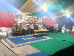 Puncak Kemah Besar Pramuka Batudaa Meriah, Anggota Koramil 1315-03/Tabongo Turut Hadir Dan Berikan Pengamanan