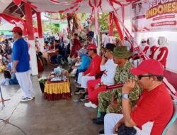 Gerak Jalan HUT RI Ke-81 Semarak, Personel Koramil 1315-03 Tabongo Pastikan Kegiatan Berlangsung Aman Tertib Lancar
