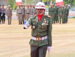 Peringatan Kemerdekaan RI Ke-81, Danramil Tibawa Dipercaya Pimpin Upacara Tingkat Kabupaten Gorontalo Tahun 2026