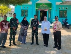 Personel Koramil 1315-01 Telaga Dampingi Percepatan Sertifikasi Tanah Rumah Ibadah Kecamatan Telaga Jaya