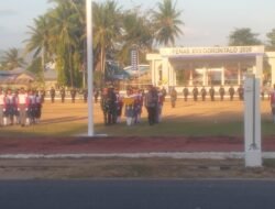 Jelang HUT Ke-81, Personel Kodim 1315 Kabupaten Gorontalo Mantapkan Kesiapan Geladi Upacara Proklamasi Kemerdekaan
