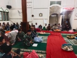 Peringatan Maulid Nabi Muhammad SAW Berlangsung Khidmat, Koramil Tibawa Hadiri Selawat Dan Doa Adat Jawa Tondano