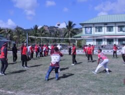Lomba Kebersamaan Personel dan Persit Kodim 1315 Kabupaten Gorontalo Semarakkan Peringatan Hari Kemerdekaan Republik Indonesia Ke-81 Tahun 2026