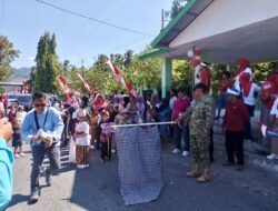 Karnaval Kecamatan Batudaa Berlangsung Meriah, Danramil 1315-03/Tabongo Hadir Jaga Kebersamaan Masyarakat