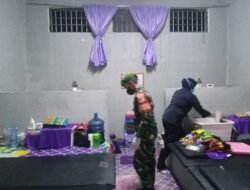 Razia Gabungan Lapas Perempuan Gorontalo Libatkan Koramil 1315-02/Limboto Untuk Perkuat Keamanan Blok Hunian